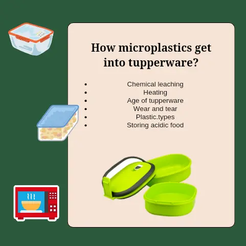 How microplastics get into tupper ware